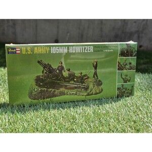 Revell U.S. Army 105mm Howitzer 1/40 H-555 New Sealed